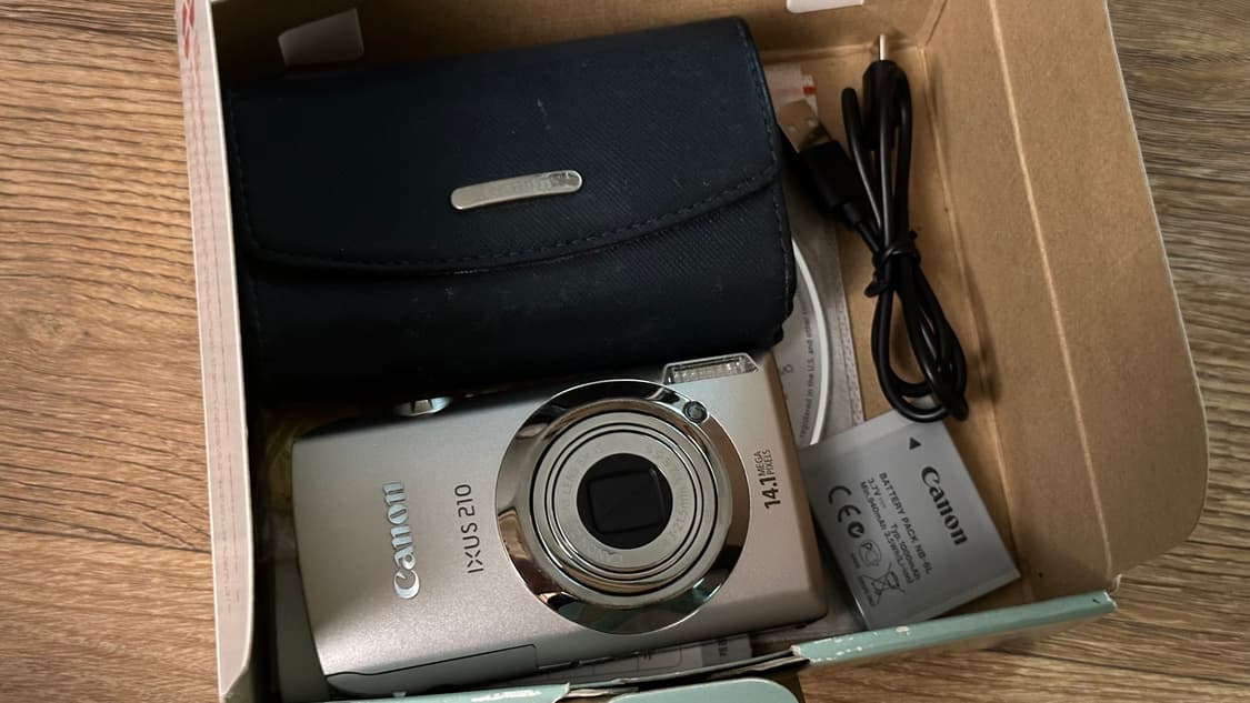 캐논 익서스 210 ixus canon 레어 희귀 디카 빈티지 카메라 상품이미지5