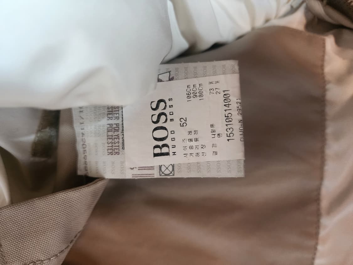 BOSS HUGO BOSS 남성 자켓 52 상품이미지8