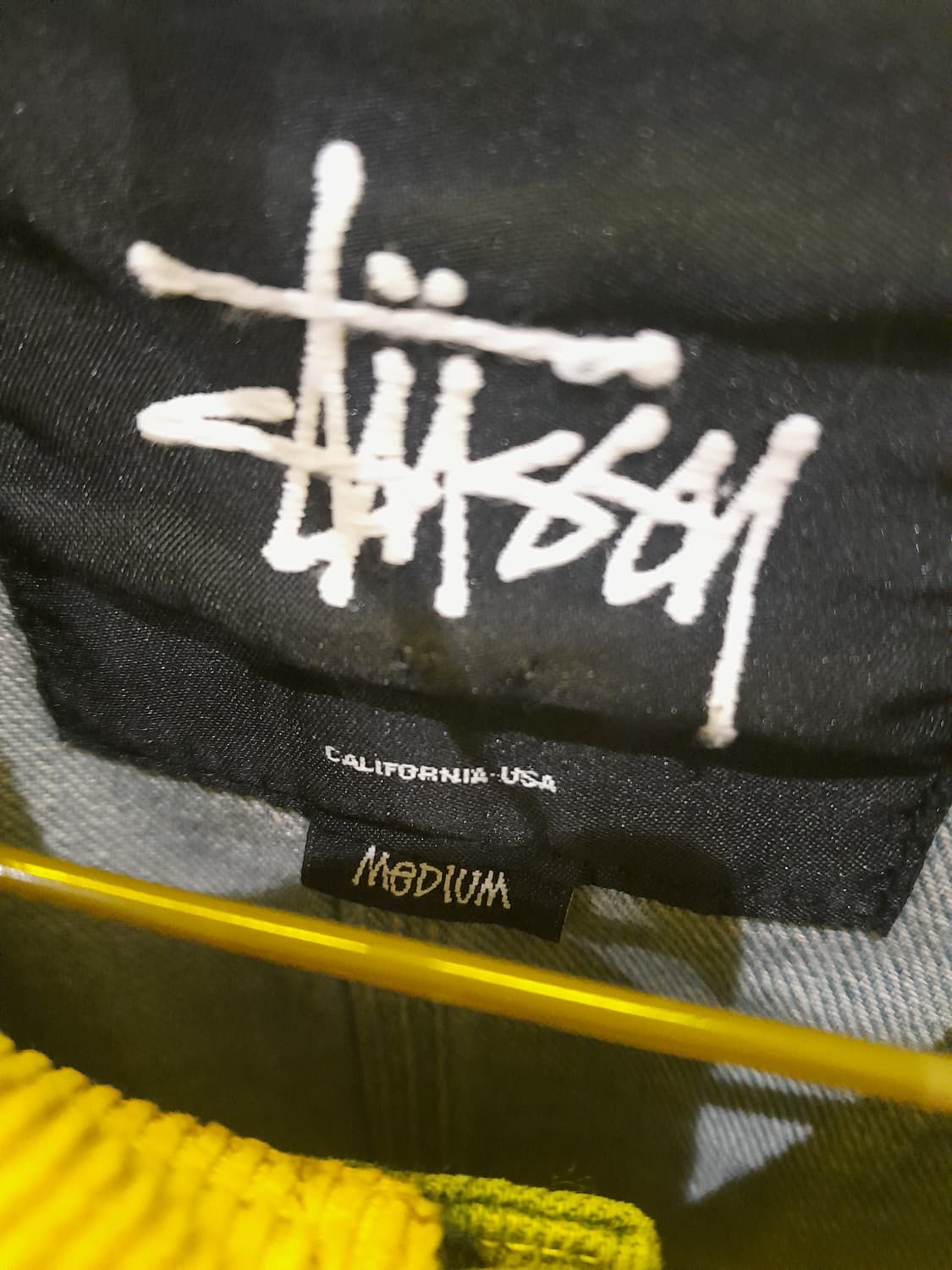 올드 스투시(Old Stussy) 00's 아카이브 성조기 패치 데님 상품이미지3