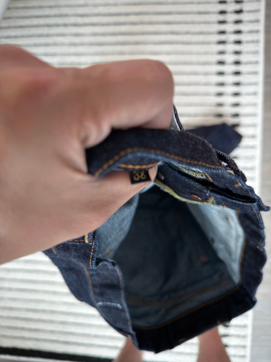 캐피탈 14oz 데님 5P 몽키 CISCO 팬츠 38 상품이미지4