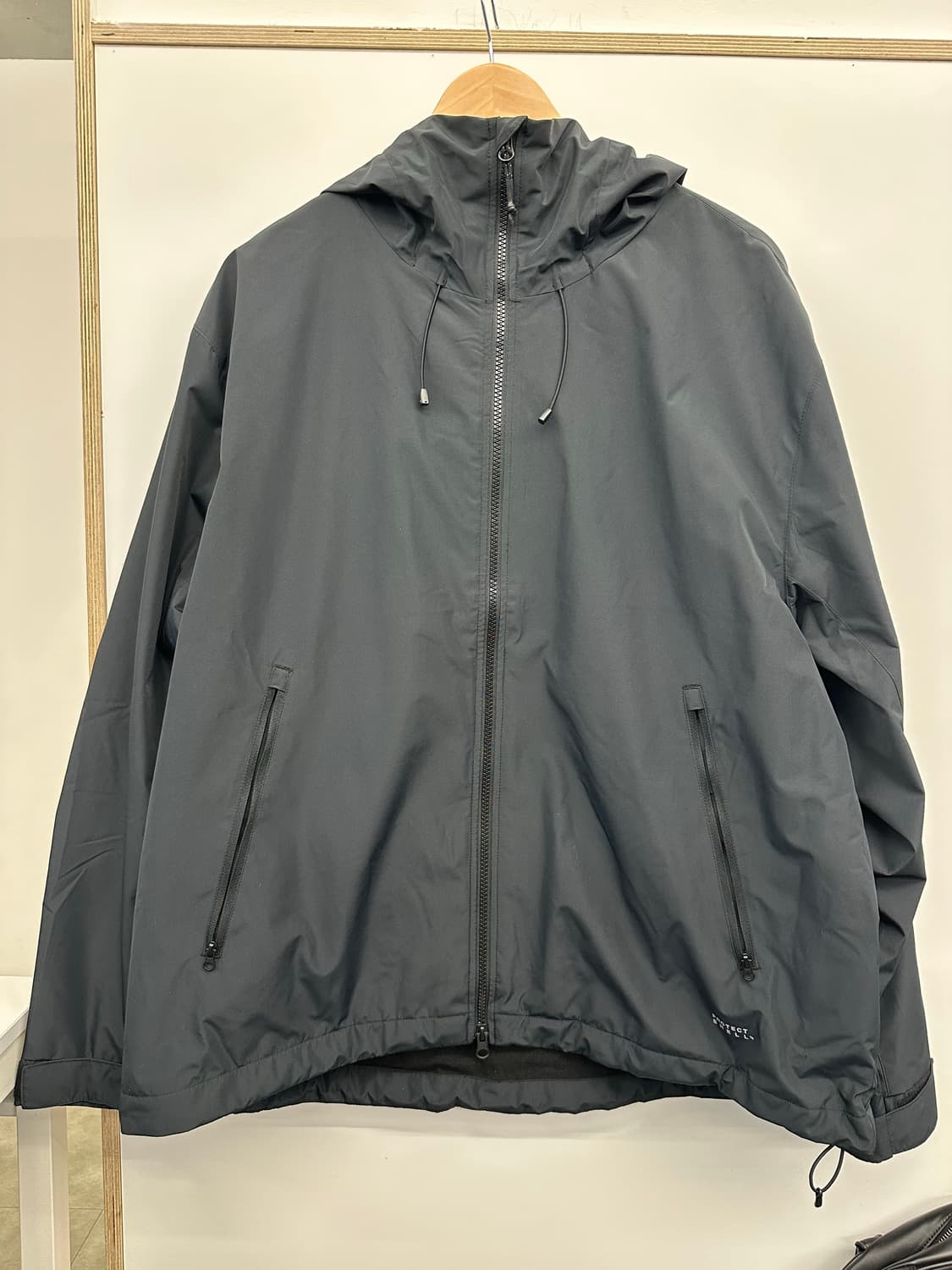 무탠다드 2-layer 바람막이(블랙) 상품이미지1