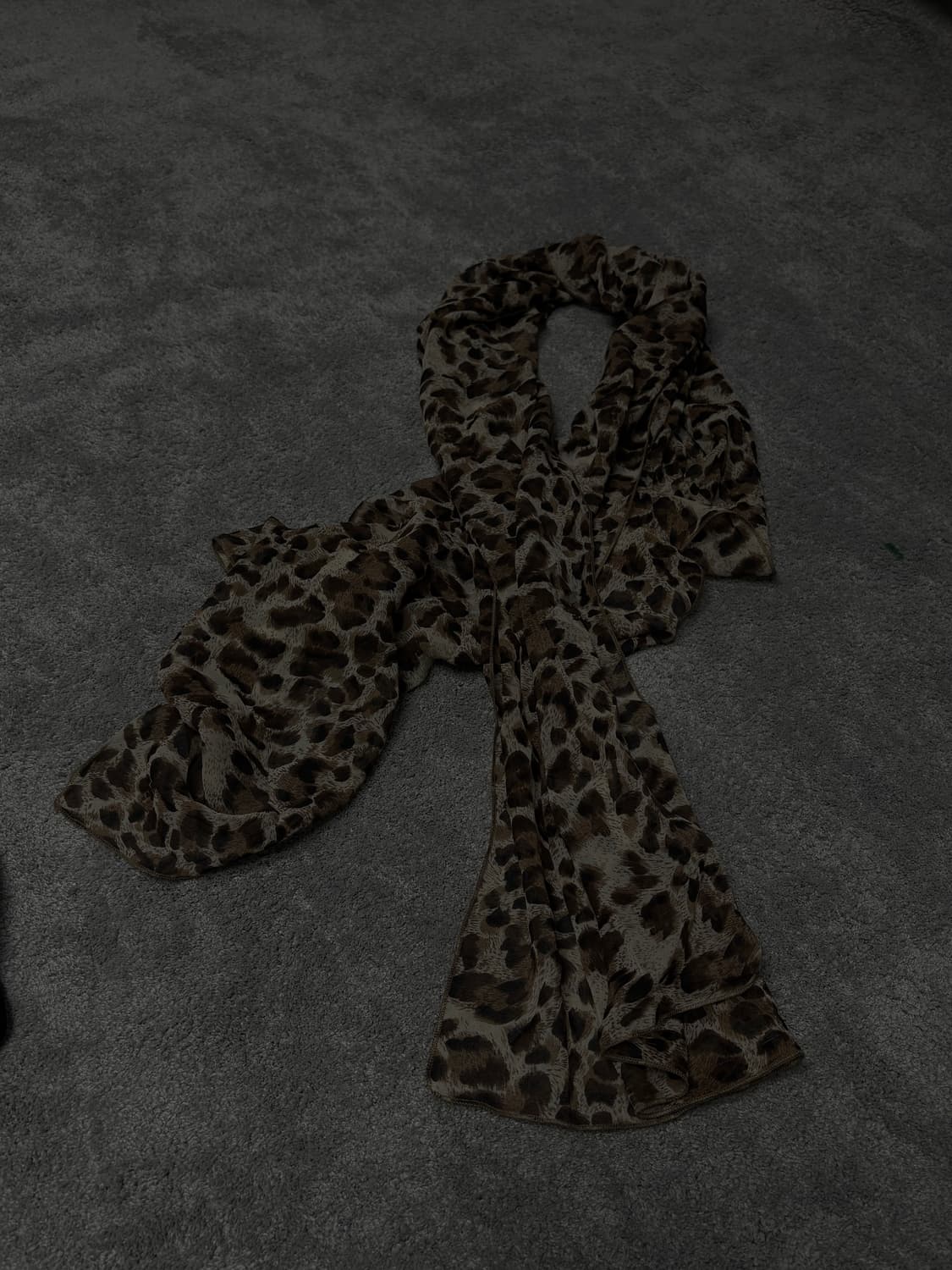 Vintage v-kei gothic punk scarf 상품이미지2