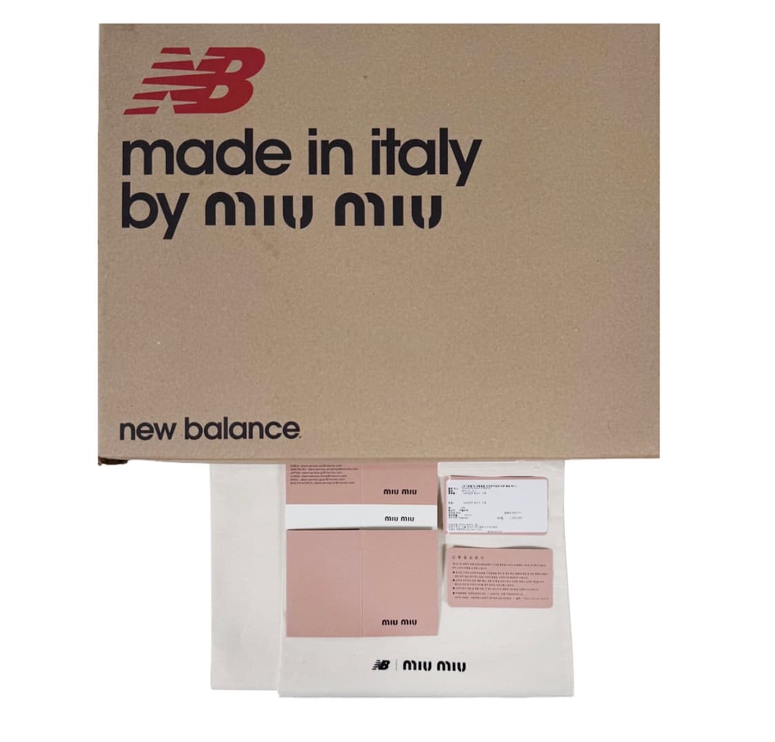 [39.5] 미우미우 x 뉴발란스 530 스웨이드 메쉬 스니커즈 시나몬 상품이미지10