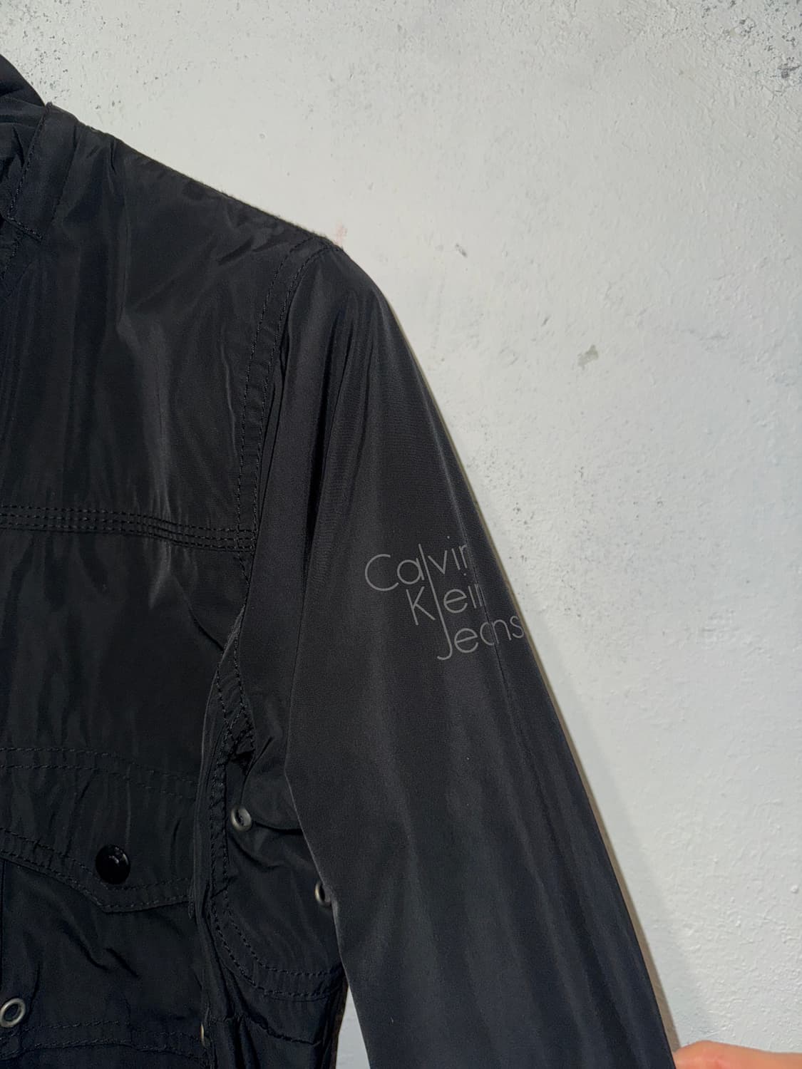 캘빈클라인 블랙 야상 자켓 상품이미지3