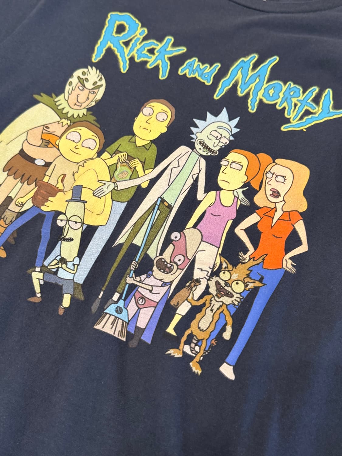 Rick and Morty 릭앤모티 카툰 반팔 티셔츠 상품이미지5