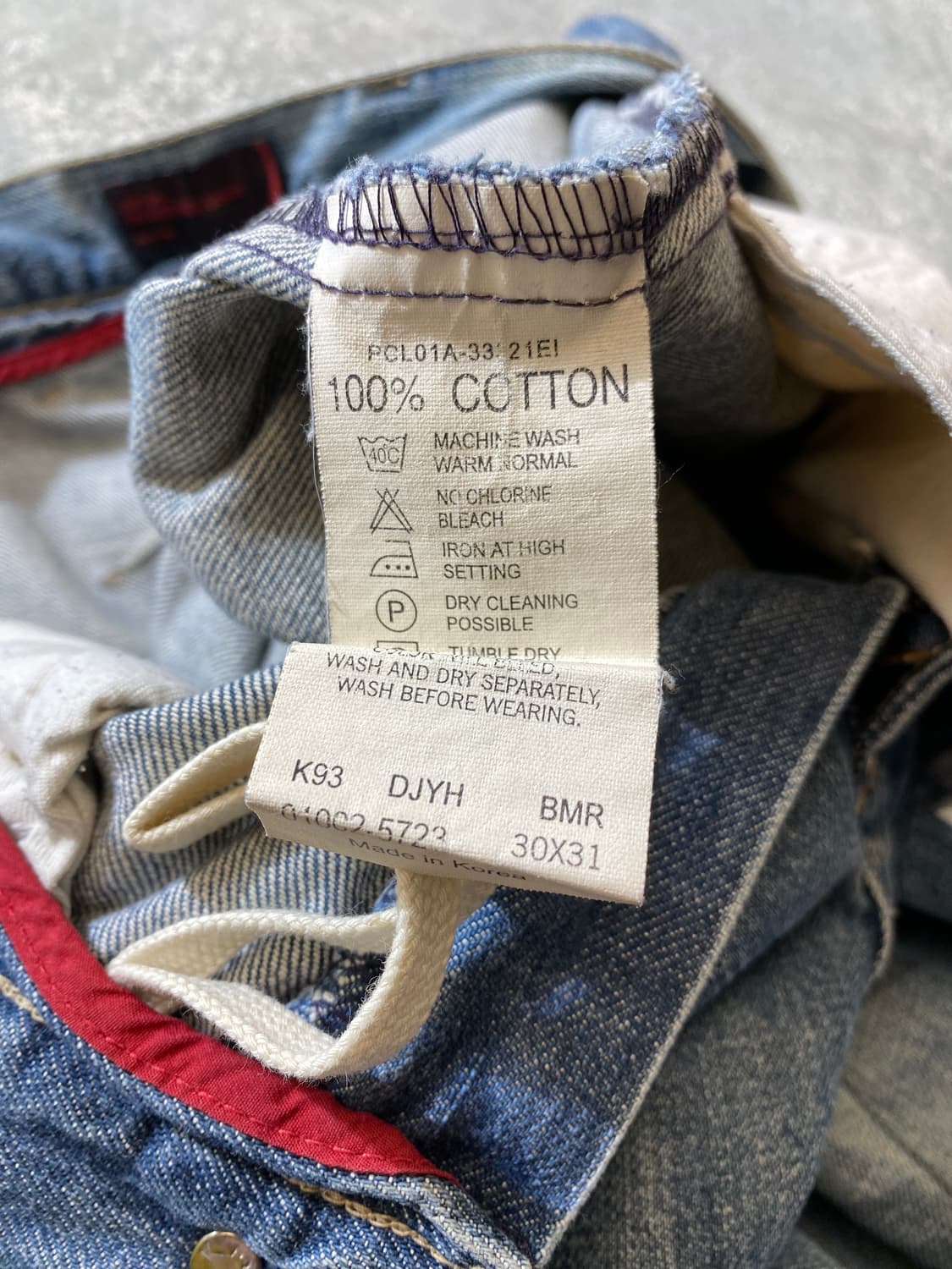 [30] 00s 리바이스 엔지니어드진 신치백 데님팬츠 상품이미지9