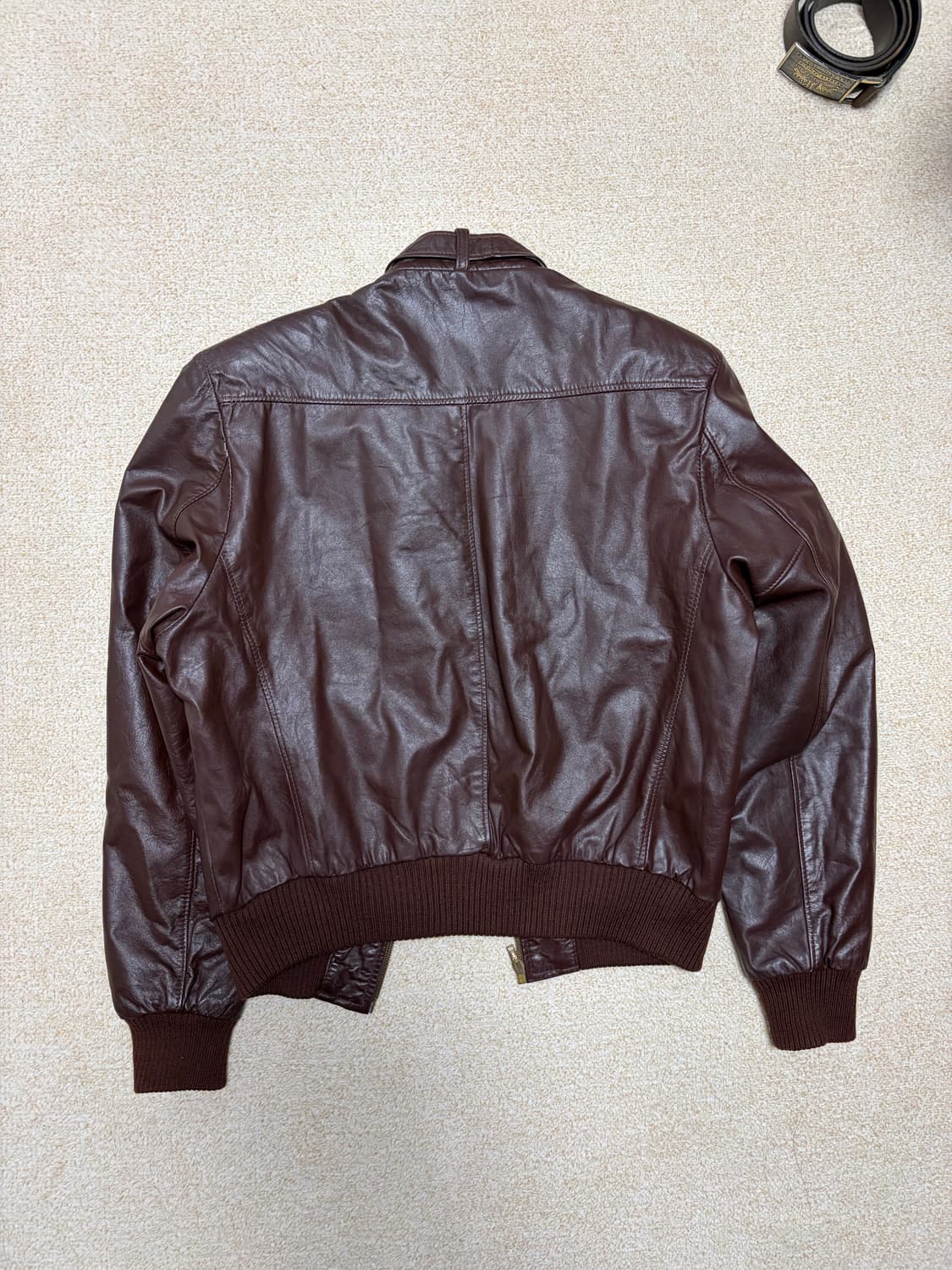 100) 70s Sears 싱글 카페레이서 레더 자켓 상품이미지8