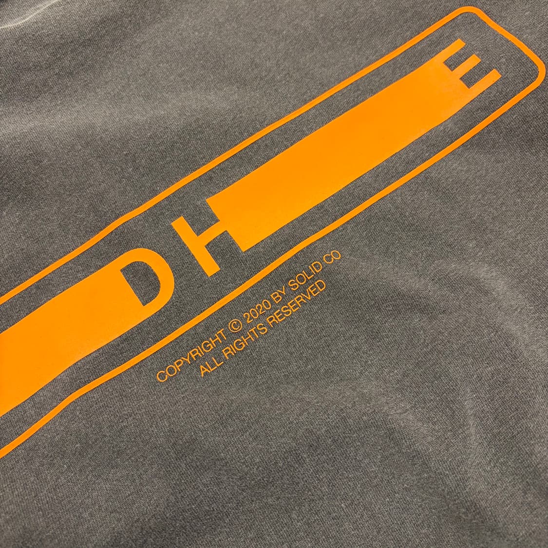 [105] 20s 솔리드옴므 워싱 그레이 반팔 티셔츠 C610 상품이미지9