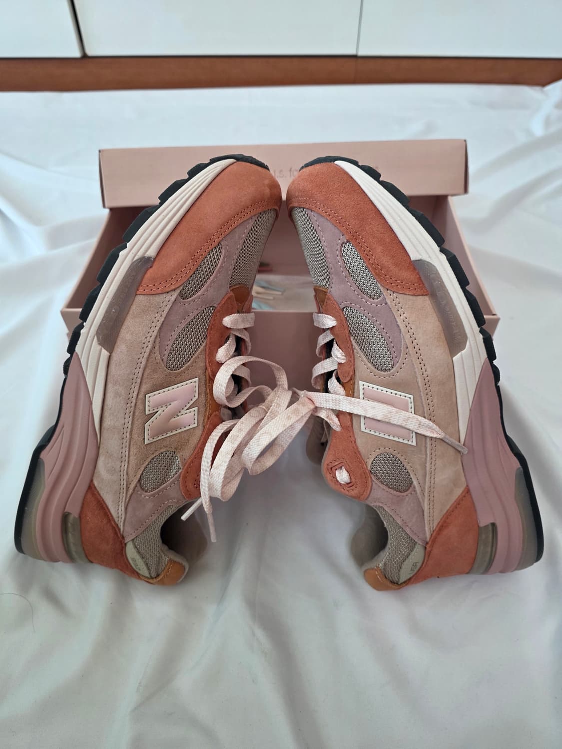 뉴발란스 x 조 프레쉬굿즈 992 메이드 인 USA 에이지드 웰 상품이미지5