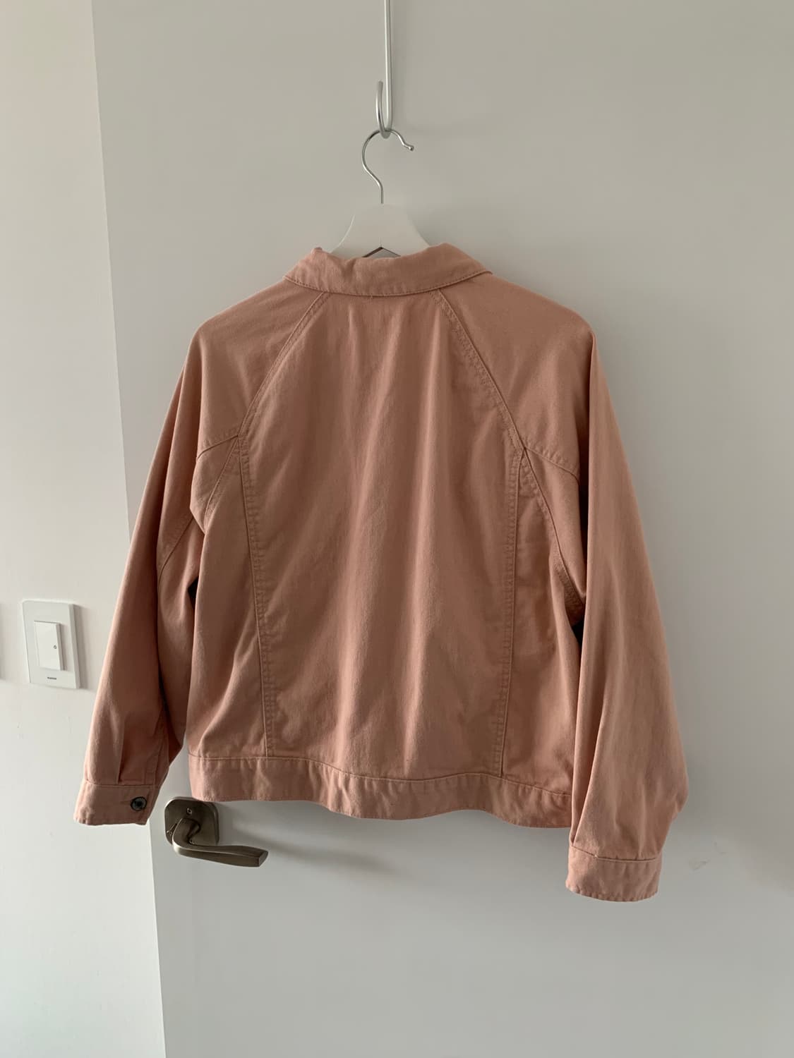 핑크 데님 자켓 상품이미지5