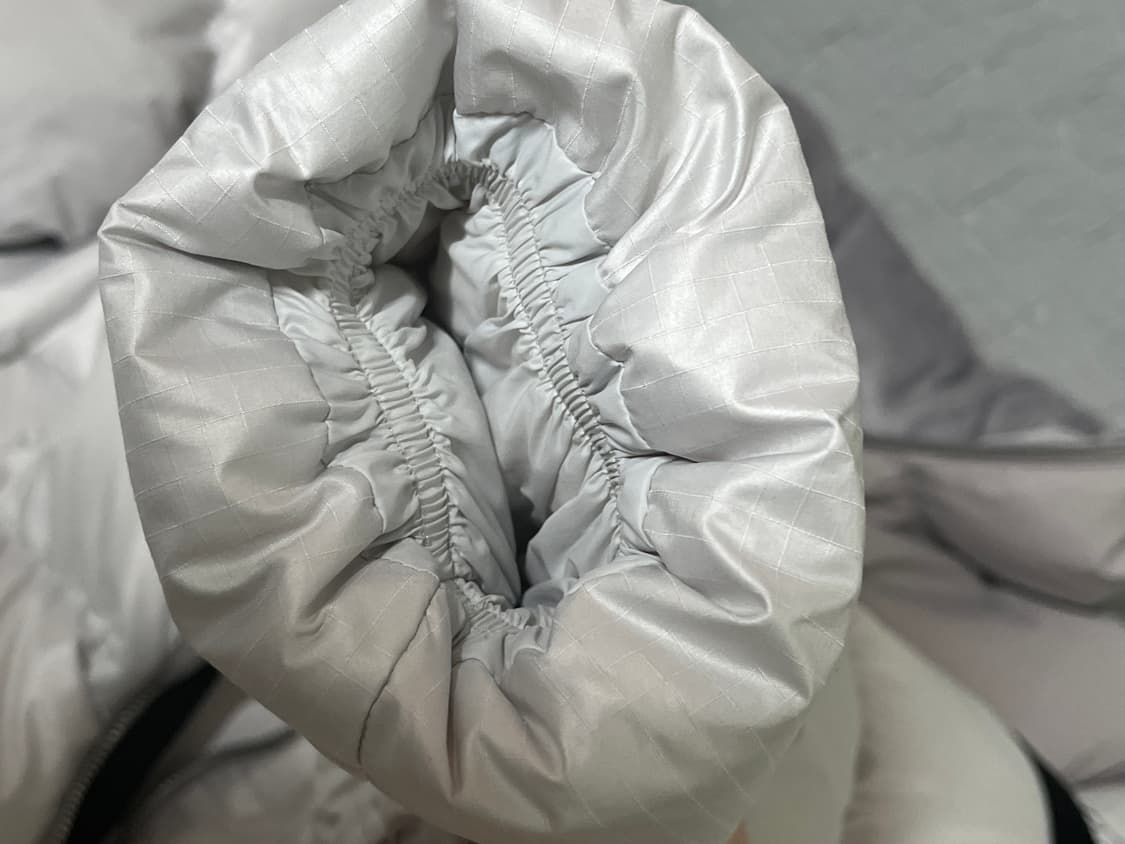 노스페이스 화이트라벨 눕시 아이스그레이 s 상품이미지4