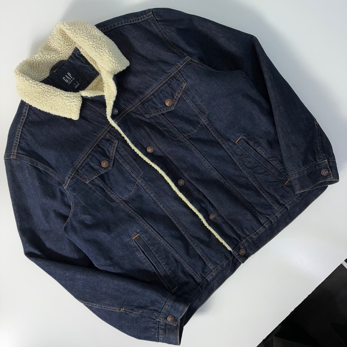 Gap  갭 쉐르파 데님 트러커 자켓 상품이미지3