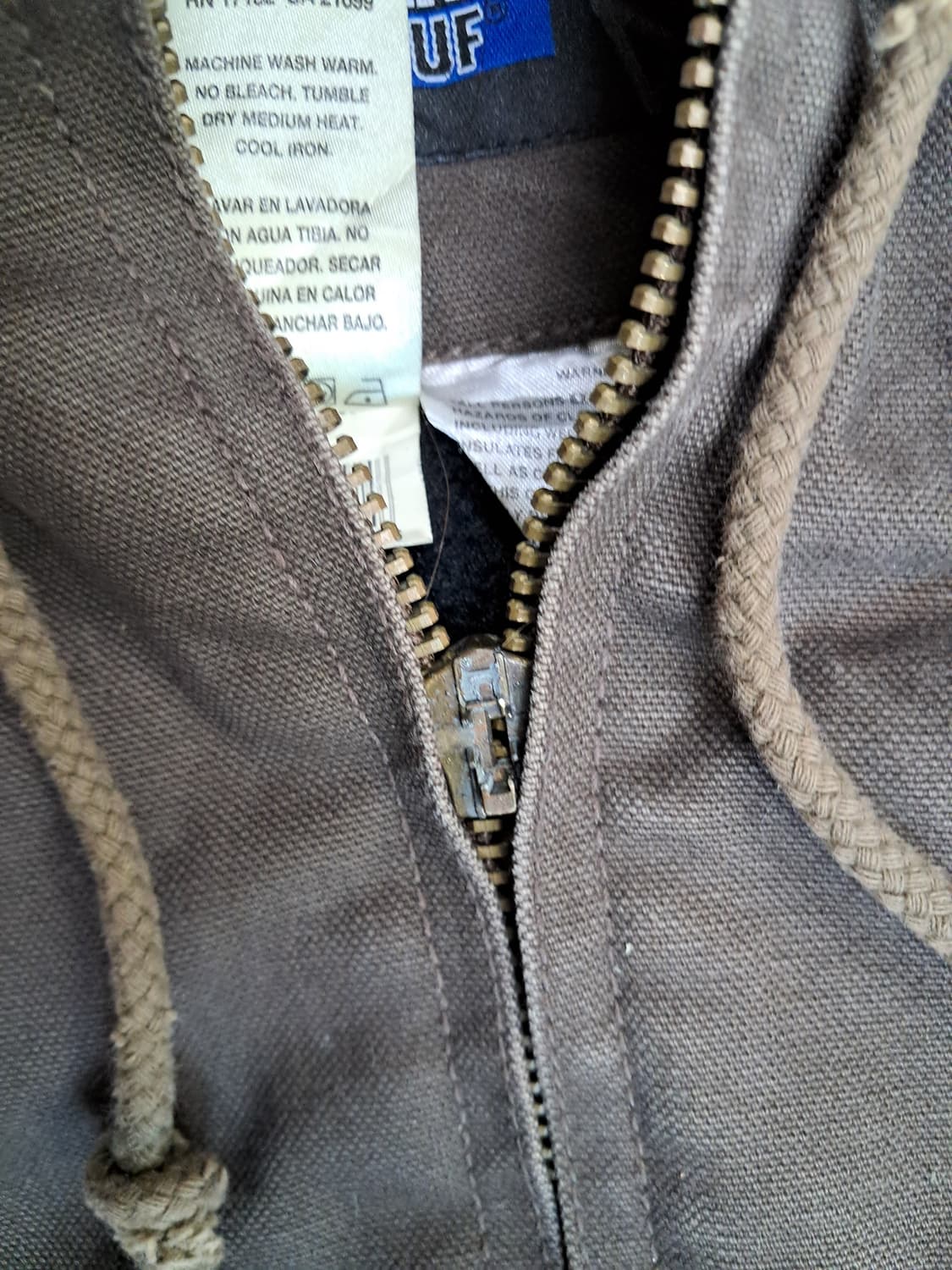 웰스 워크웨어 후드점퍼 상품이미지4