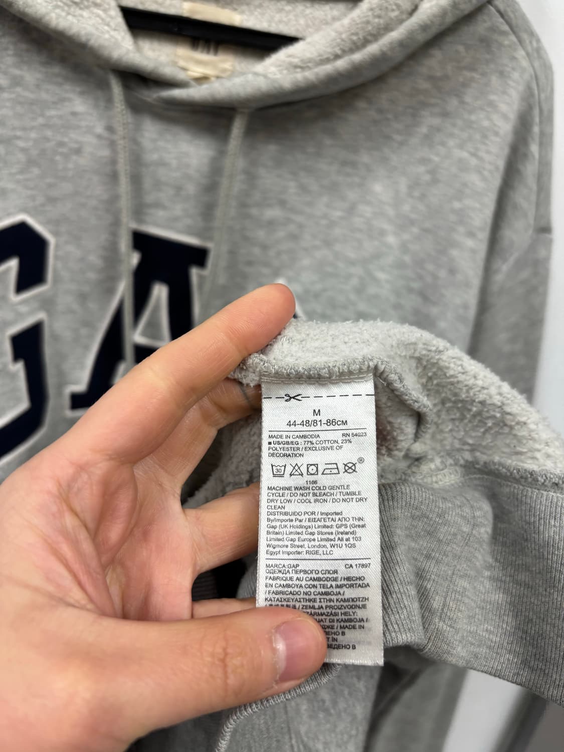 GAP 갭 후드티 상품이미지5