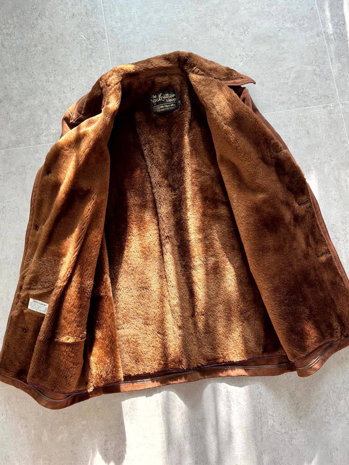 70's SEARS 스웨이드 카 코트 42 상품이미지6