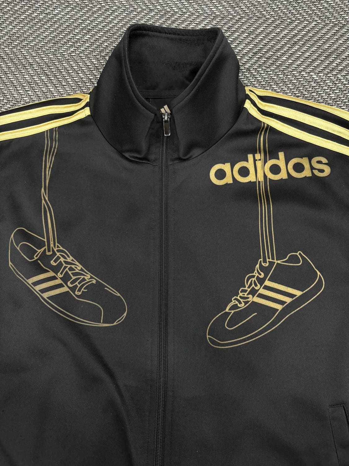 아디다스 져지 블랙/골드 상품이미지2