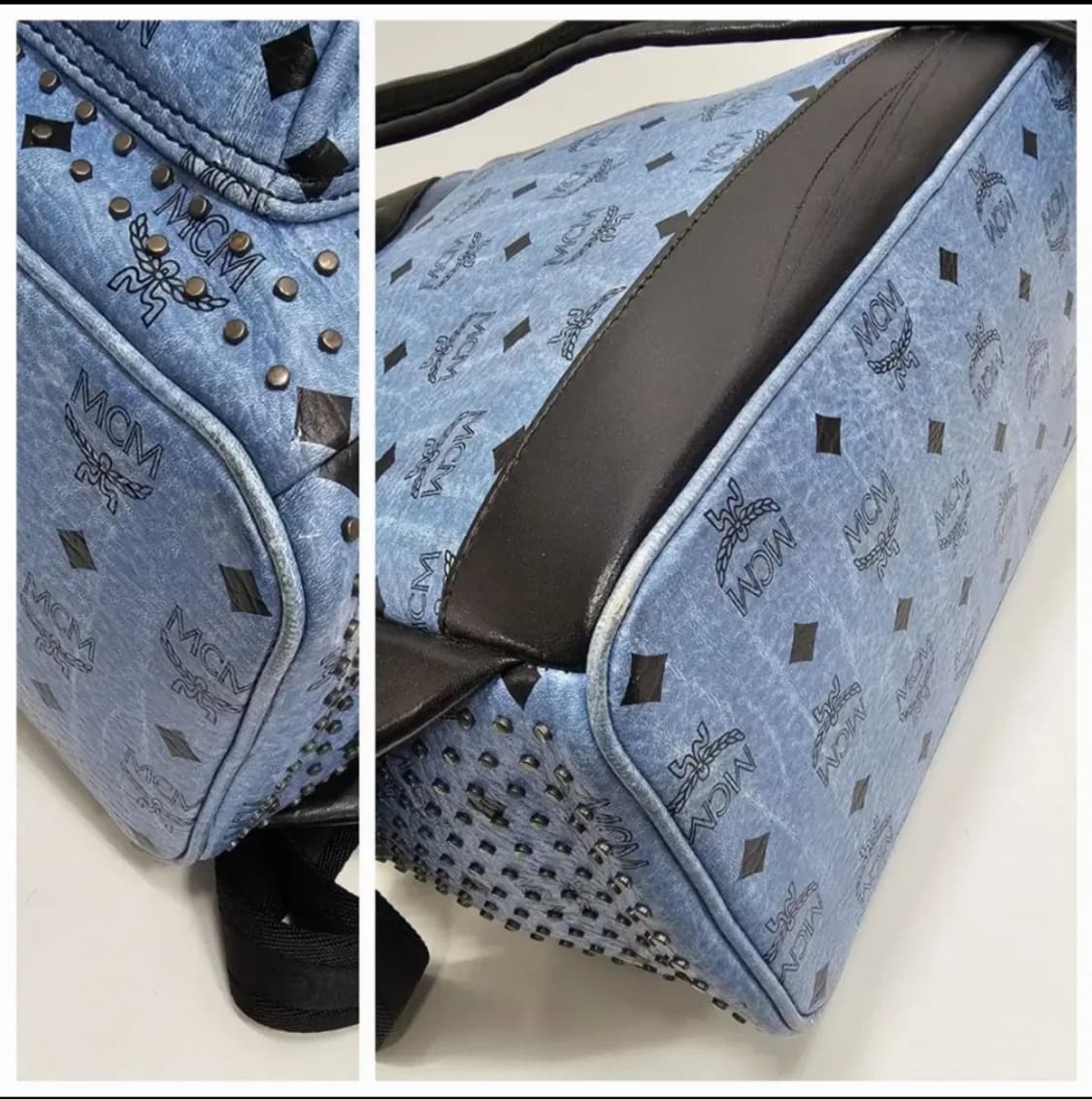 MCM 스타크 스페셜 미듐 백팩 / 블루
 상품이미지6