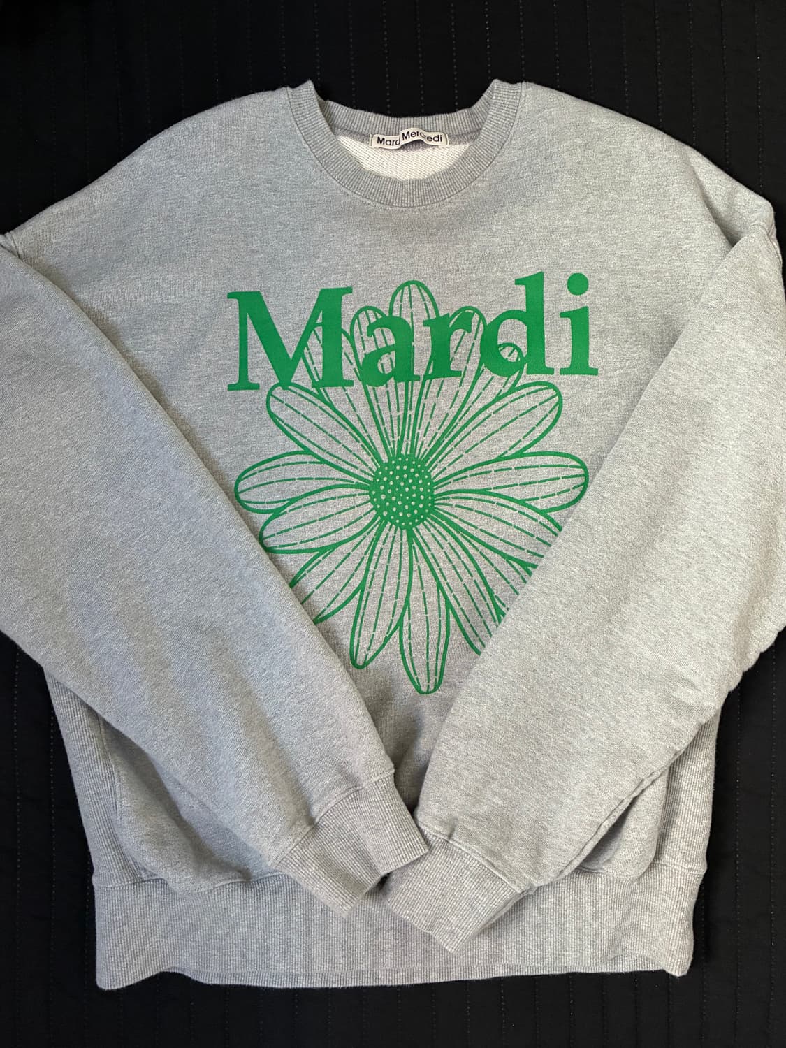 마르디메크르디 맨투맨 (gray) 상품이미지1