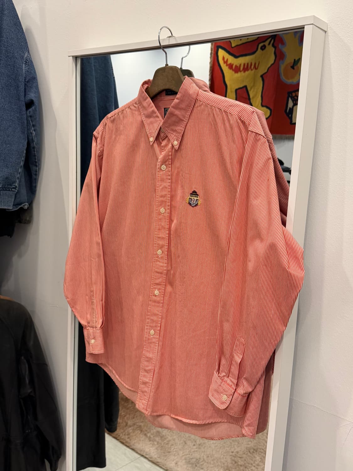 90s Chaps ralph lauren 챕스 랄프로렌 스트라이프 셔츠 상품이미지1