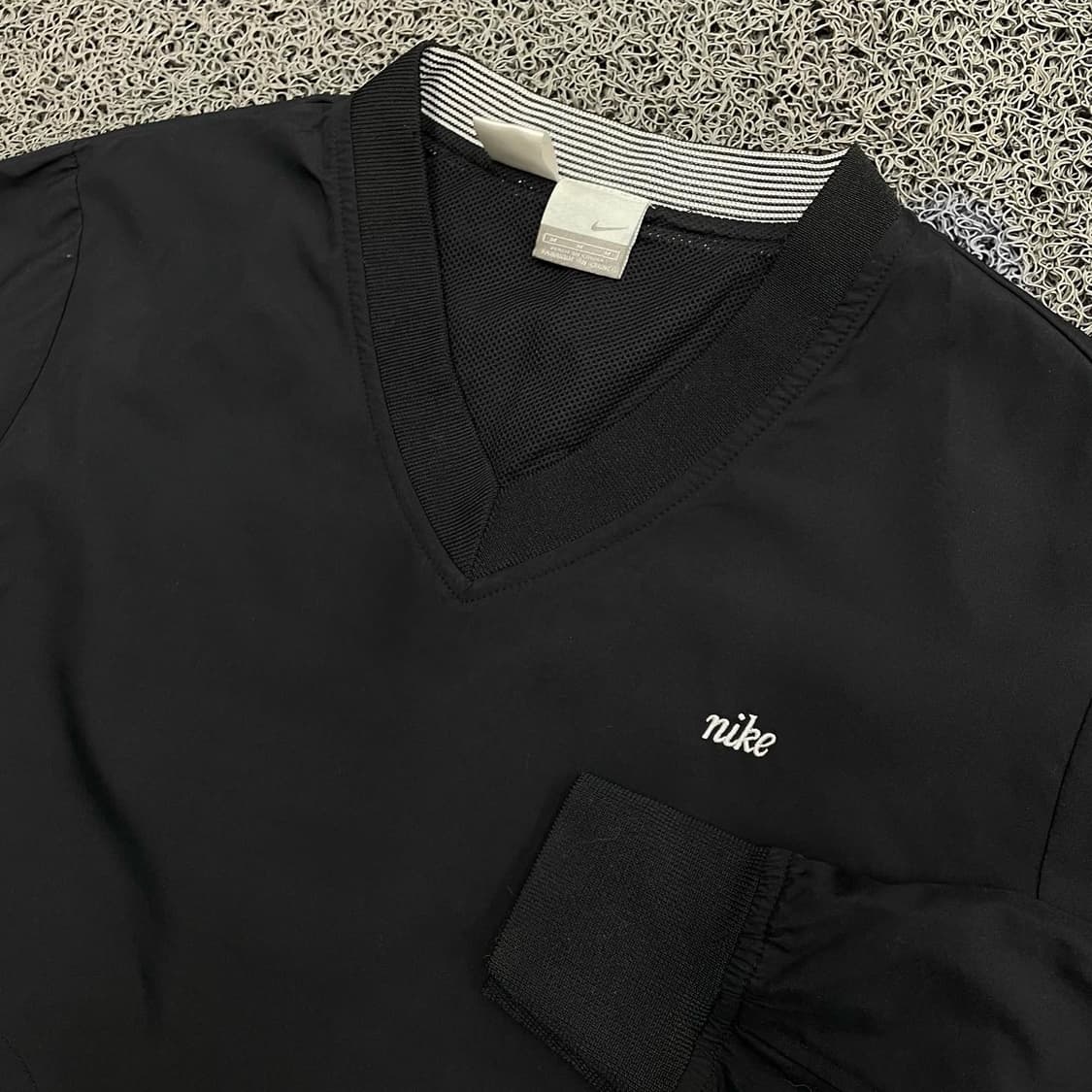 Nike 00,s  나이키 자수로고 포켓 블랙 나일론  상품이미지1