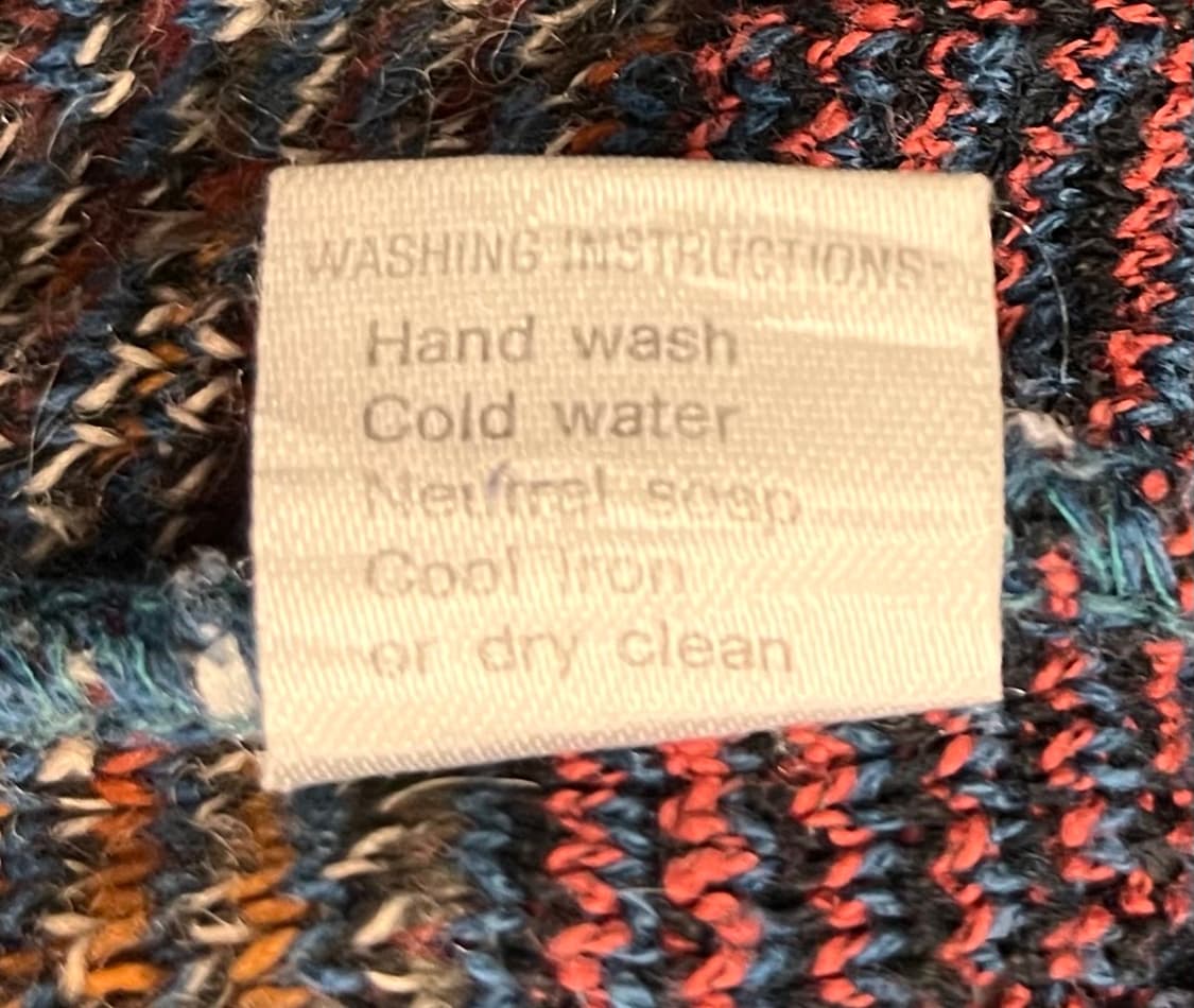 빈티지 이태리 패턴 니트 L 상품이미지4