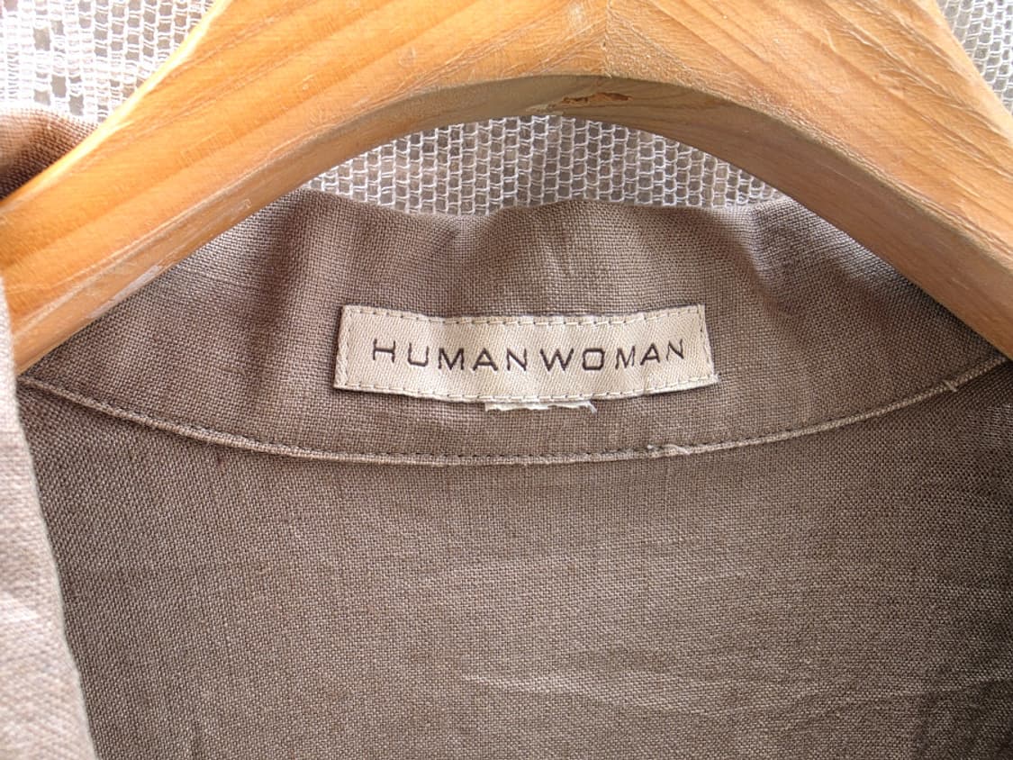 휴먼 우먼 리넨 블라우스 상품이미지4