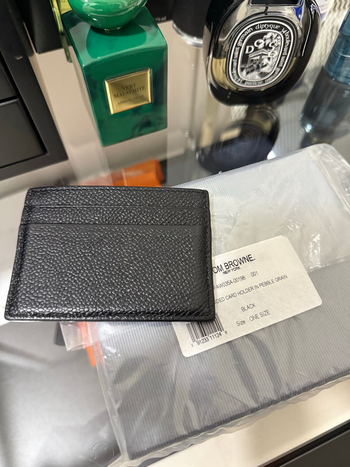 (정품) 톰브라운 페블 그레인 카드지갑 상품이미지2