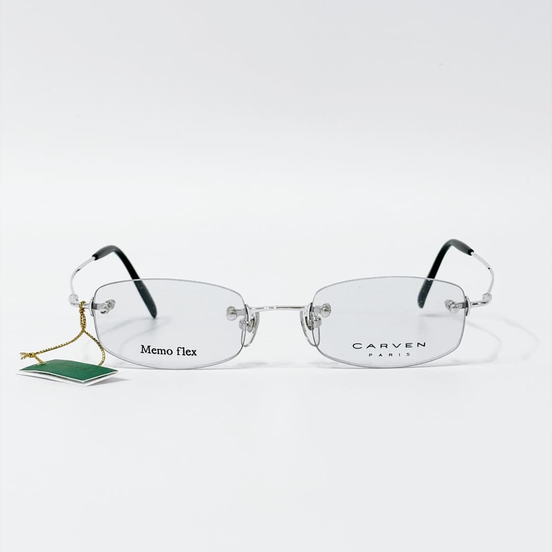 CARVEN 실버 틴트 무테 데드스탁 빈티지안경 상품이미지1