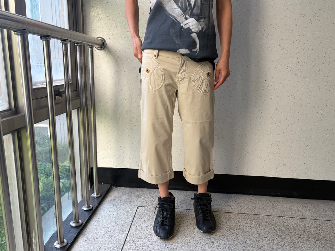 00s D&G utility cropped pants dead stock 상품이미지1