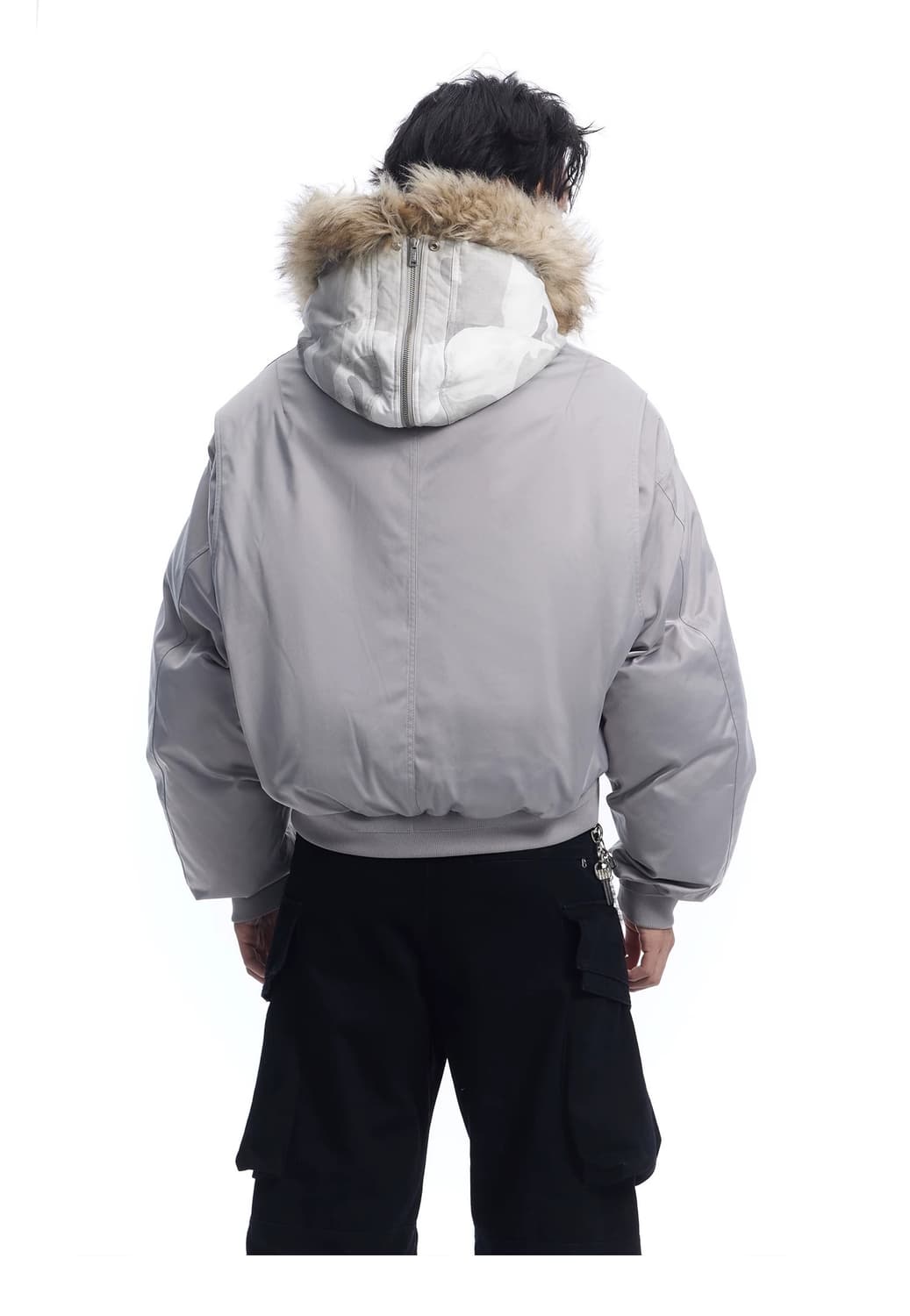 Wolfstar Camo Fur Bomber 상품이미지10