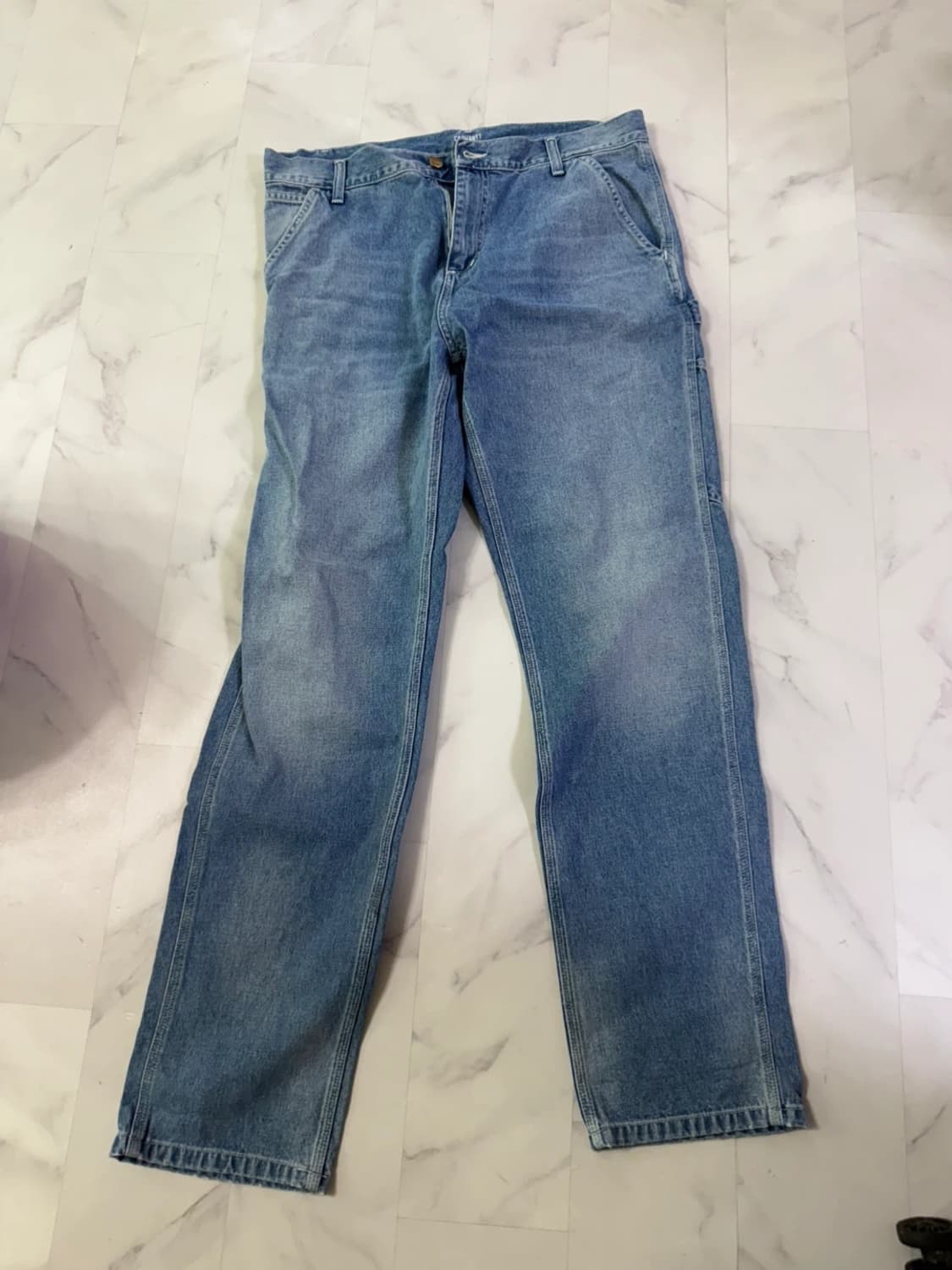 칼하트 윕 데님 카펜더 펜츠 상품이미지1