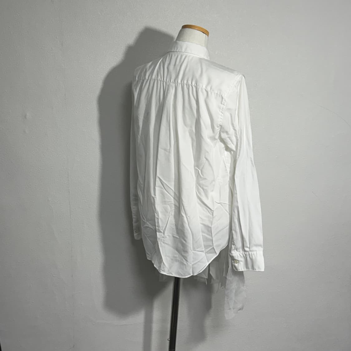 22ss 꼼데가르송 꼼데가르송 튤 커튼 블라우스 s 상품이미지5