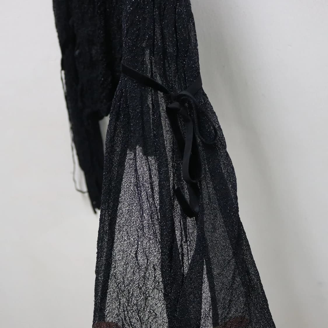 NERO 글리터 발레코어 셔링 긴팔 니트 61724 상품이미지6