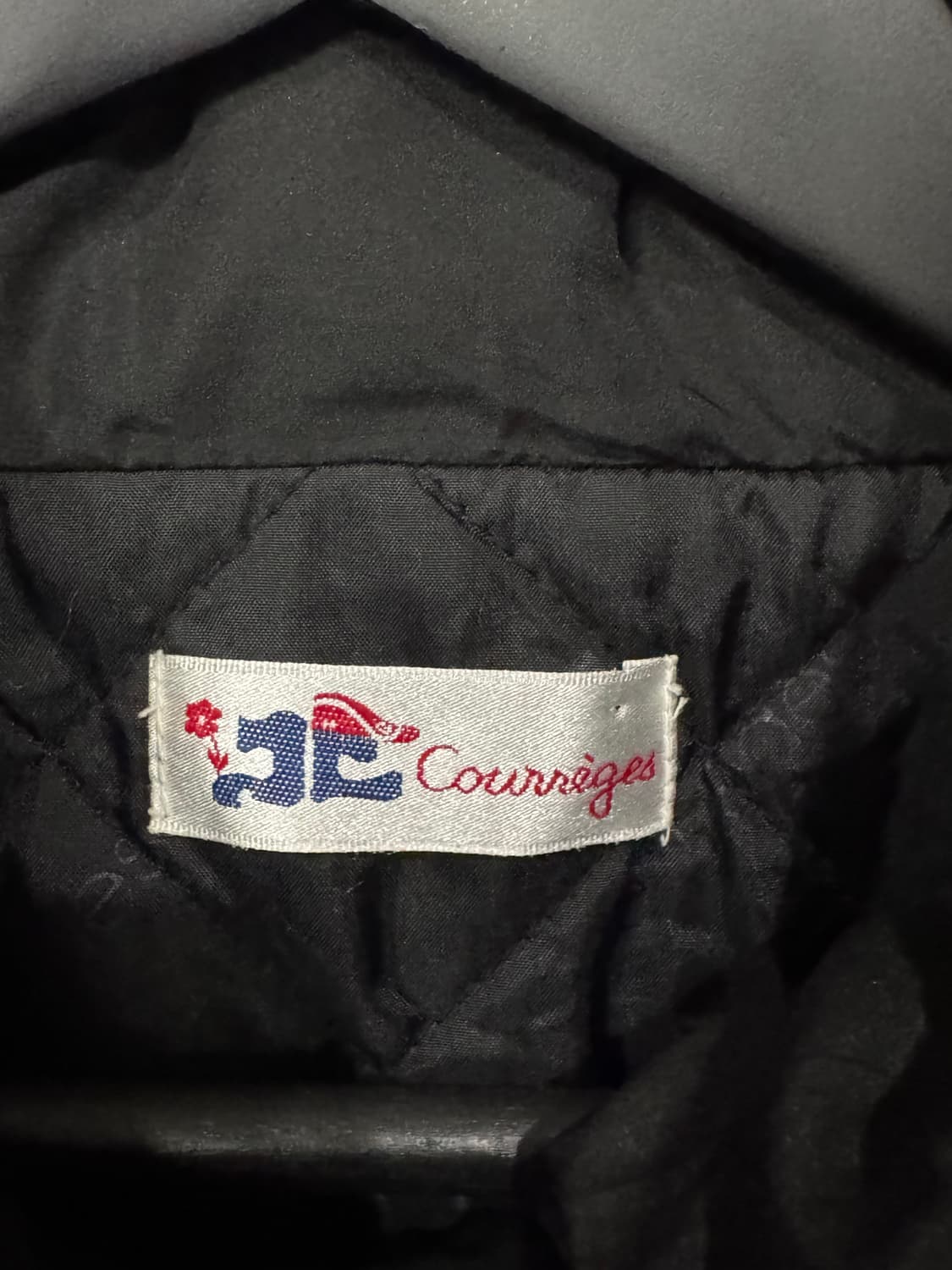 Courreges 꾸레쥬 블랙 푸퍼자켓 상품이미지5