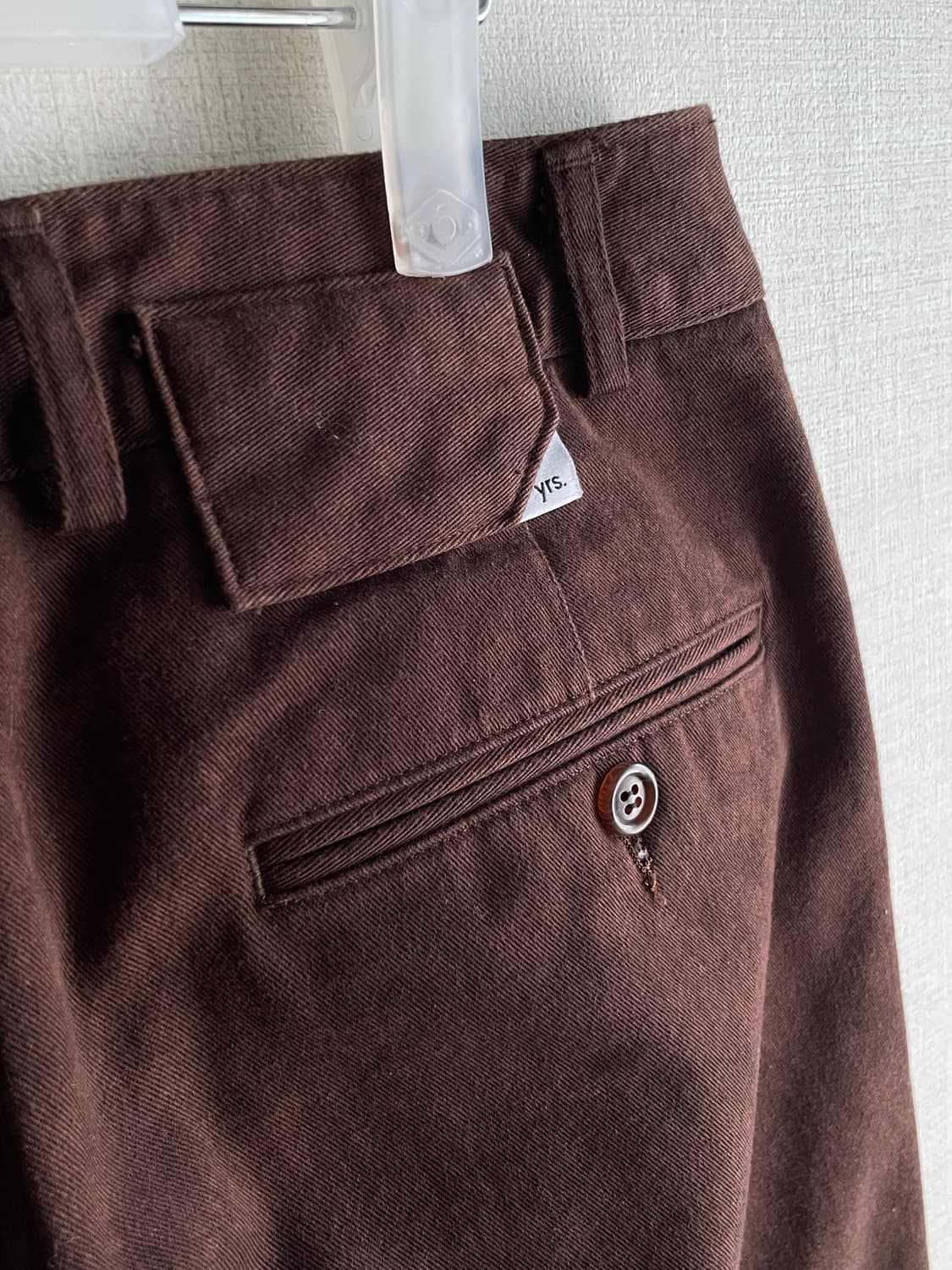 이얼즈어고 Y950 브라운데님 팬츠 2사이즈 상품이미지5