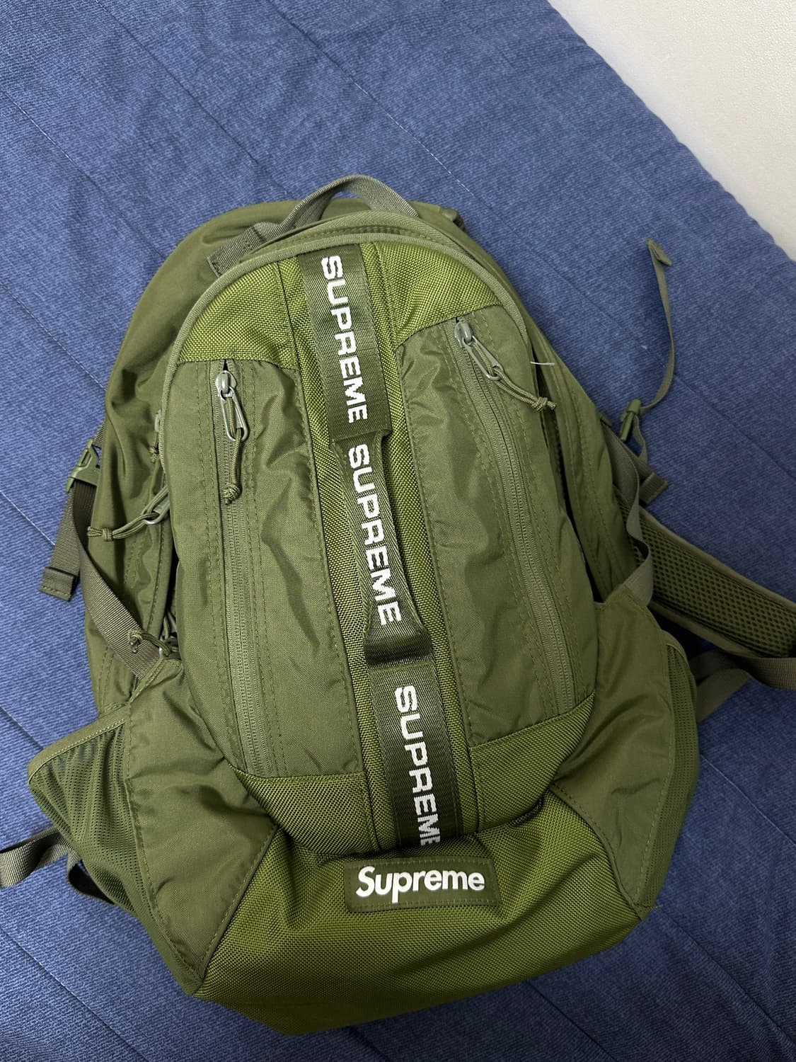 22fw 슈프림 백팩 올리브 카키 상품이미지1