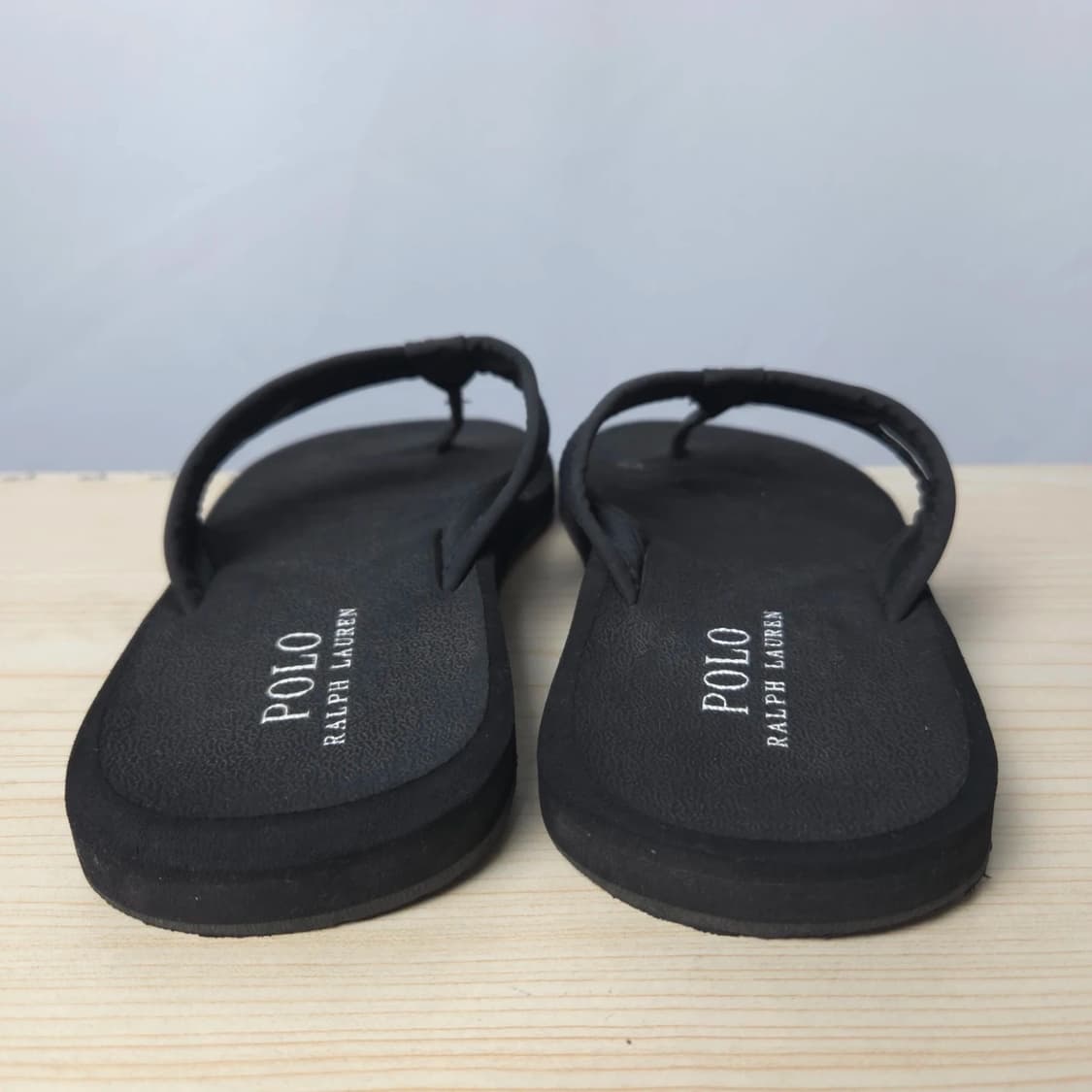 250 폴로랄프로렌 블랙 쪼리 플립플랍 상품이미지3