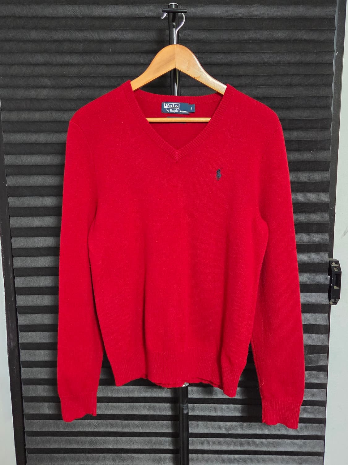 [폴로 랄프로렌] 램스울 브이넥 니트 스웨터 | 00203 상품이미지1