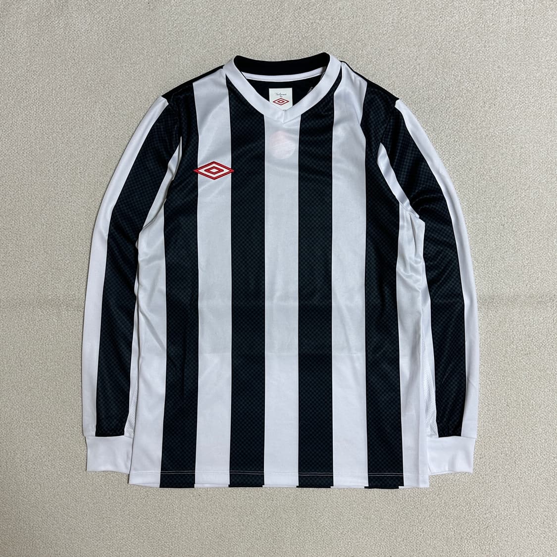 (택있음) 엄브로 스트라이프 롱슬리브 져지 상품이미지2