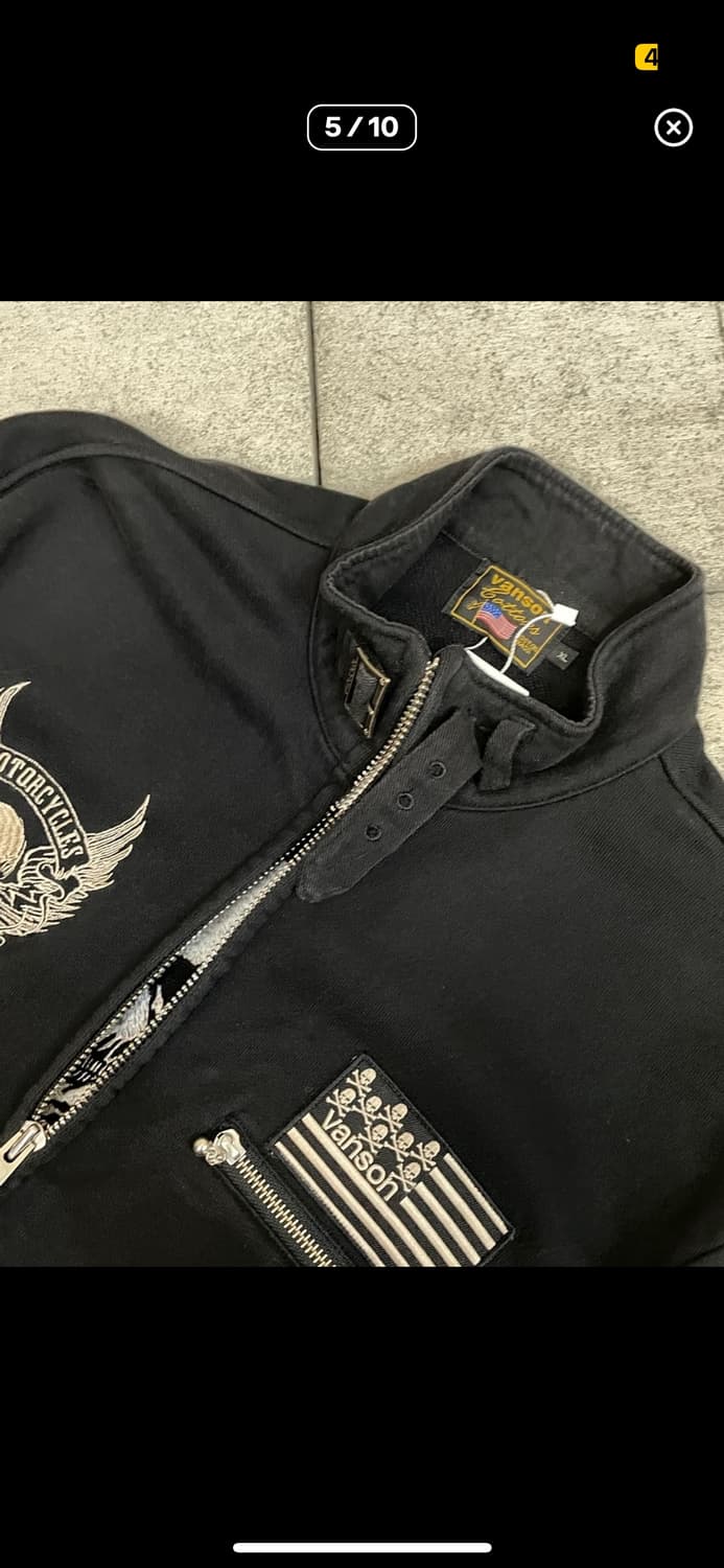 밴슨 모터사이클 코튼 자켓 상품이미지5