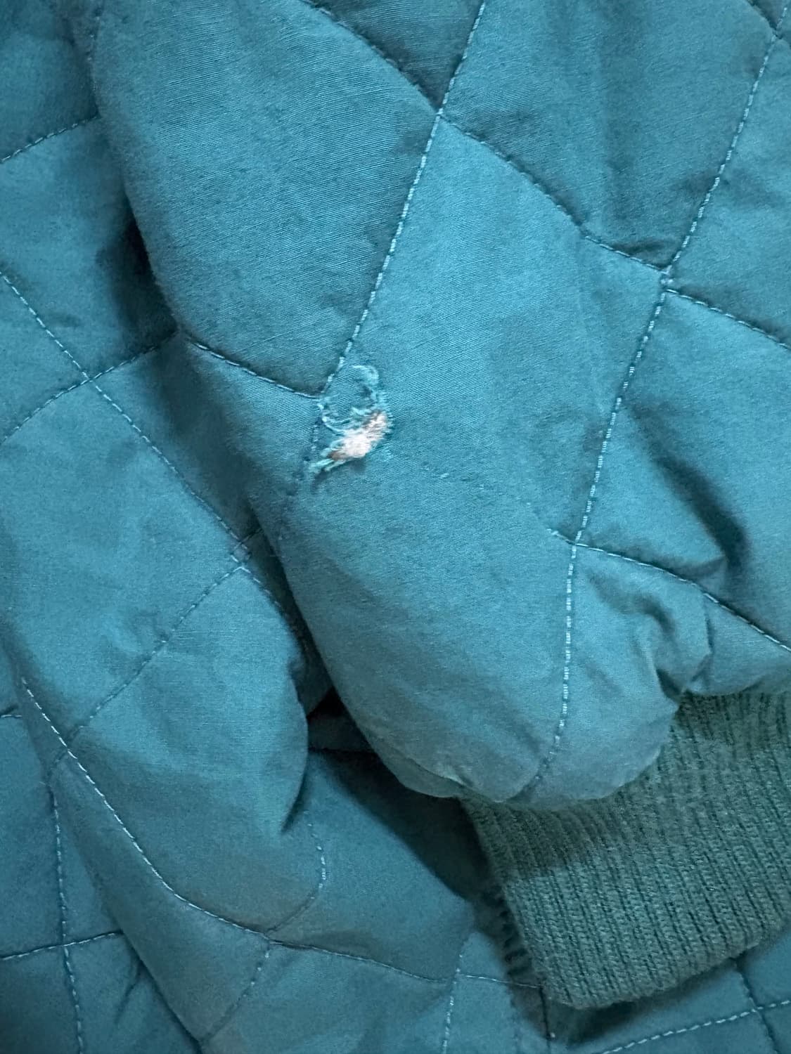 콜롬비아 퀄팅 블루종 점퍼 상품이미지8