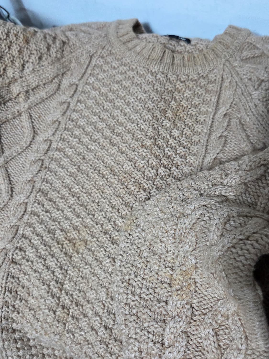 [바버] 블레이던 램스울 케이블 니트 | 00193 상품이미지9