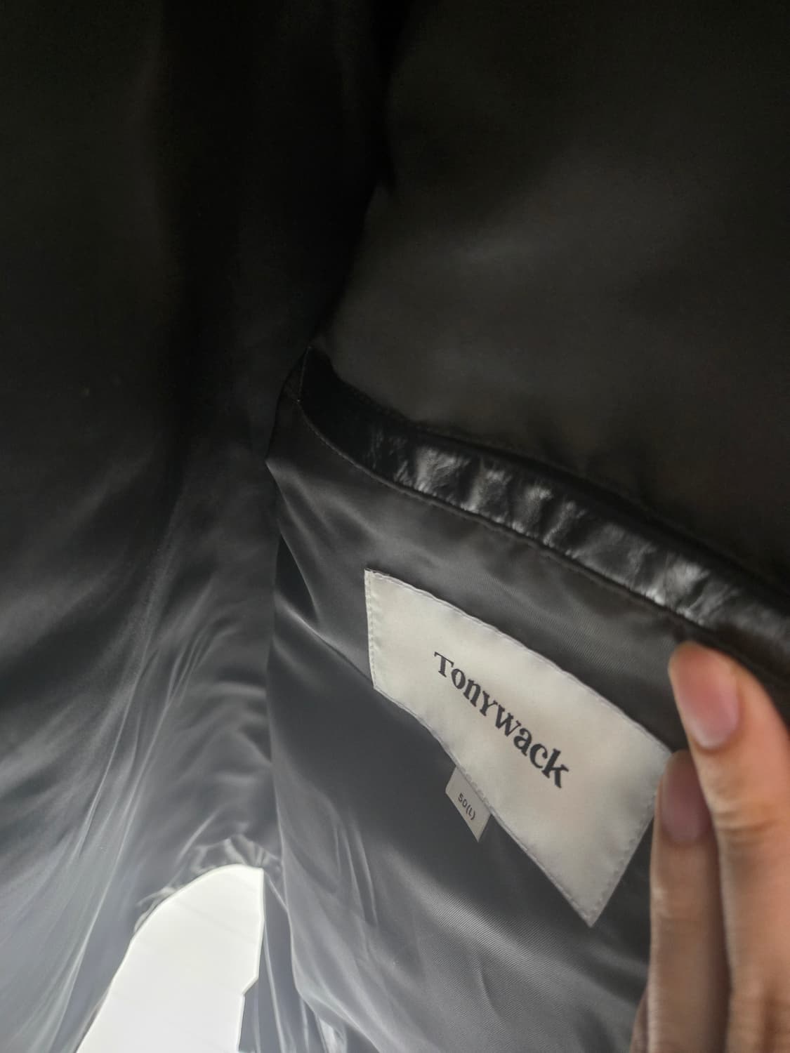 토니웩 카프 레더 웨스턴 자켓 L 상품이미지4