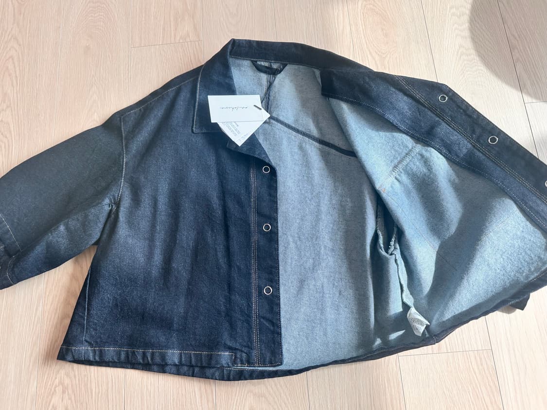 보브 생지 청셔츠 상품이미지2