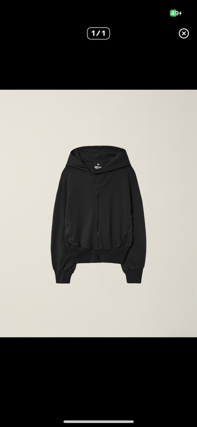 누마레 24fw 후드집업 L사이즈 상품이미지1