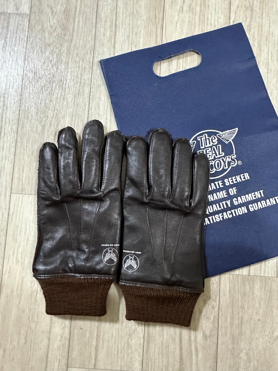 리얼맥코이 A-1 장갑 (9 1/2) 상품이미지3