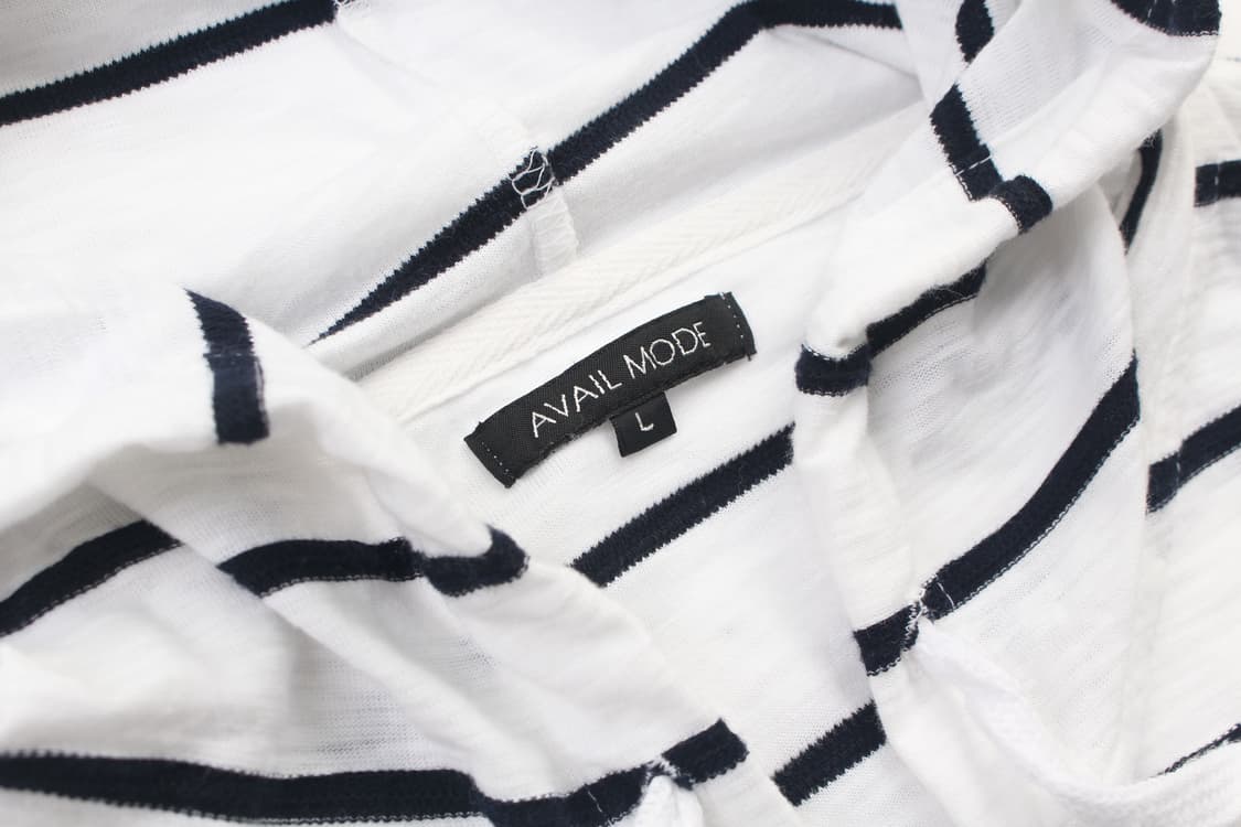 AVAIL MODE Stripe Zip-Up Hoodie 상품이미지3