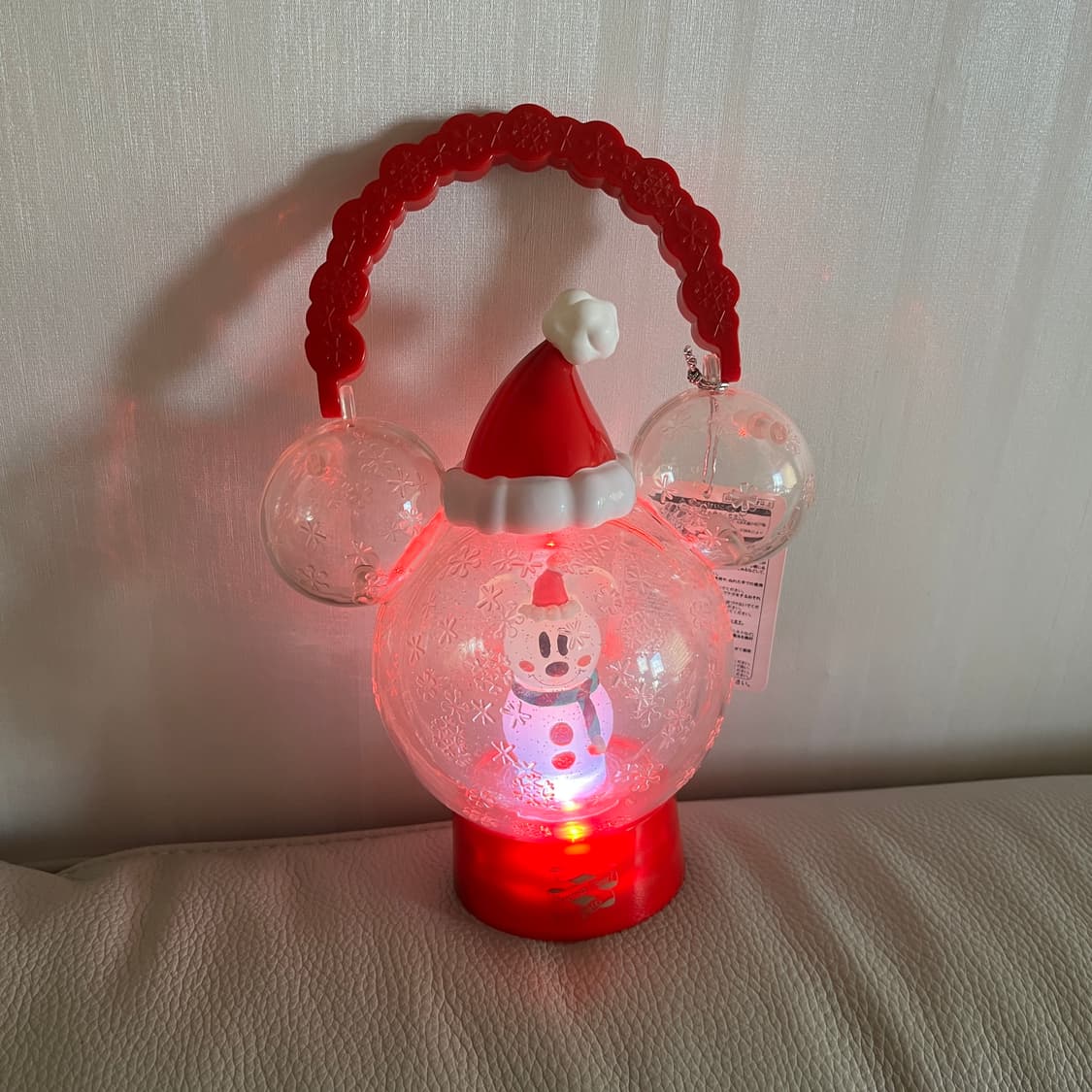 도쿄디즈니리조트 2016년 크리스마스 한정판 미키마우스 무드등 상품이미지5