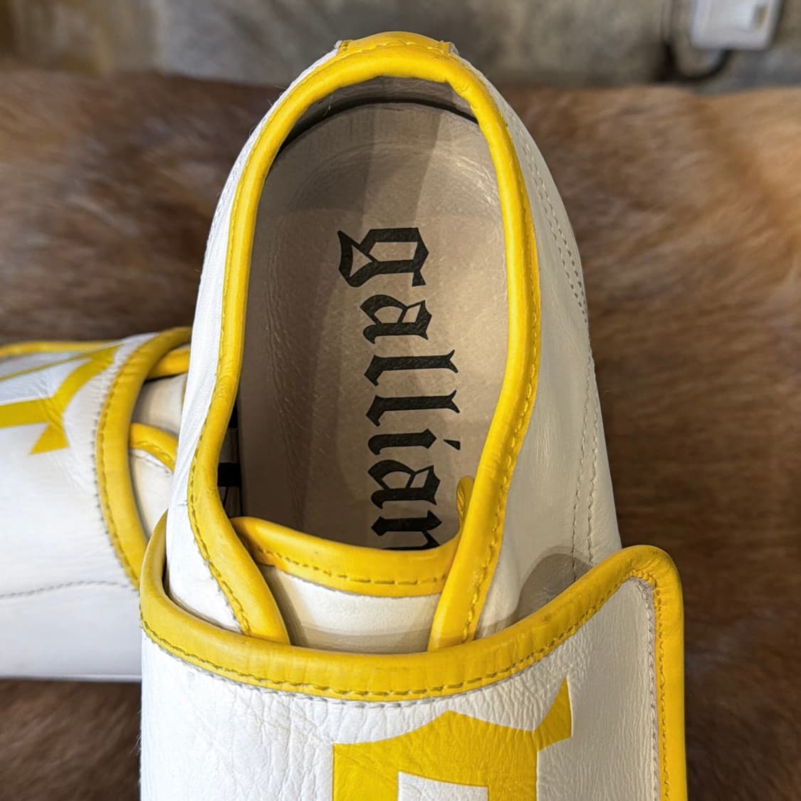 존갈리아노 레더 벨크로 스니커즈 상품이미지6