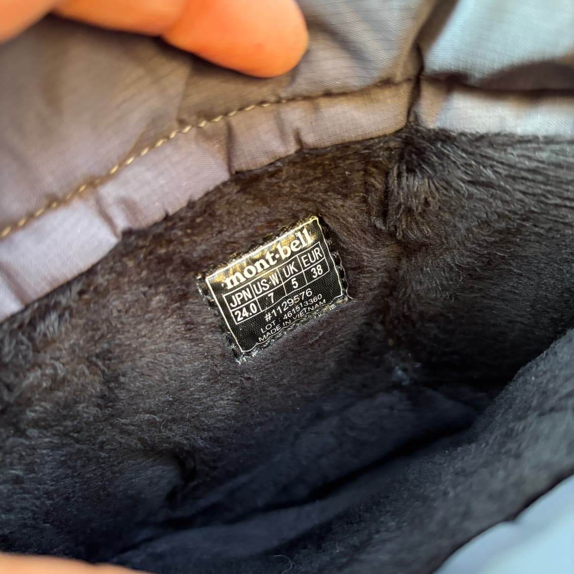 Mont-bell 몽벨 아스펜 워터프루프 부츠 (240) 상품이미지7